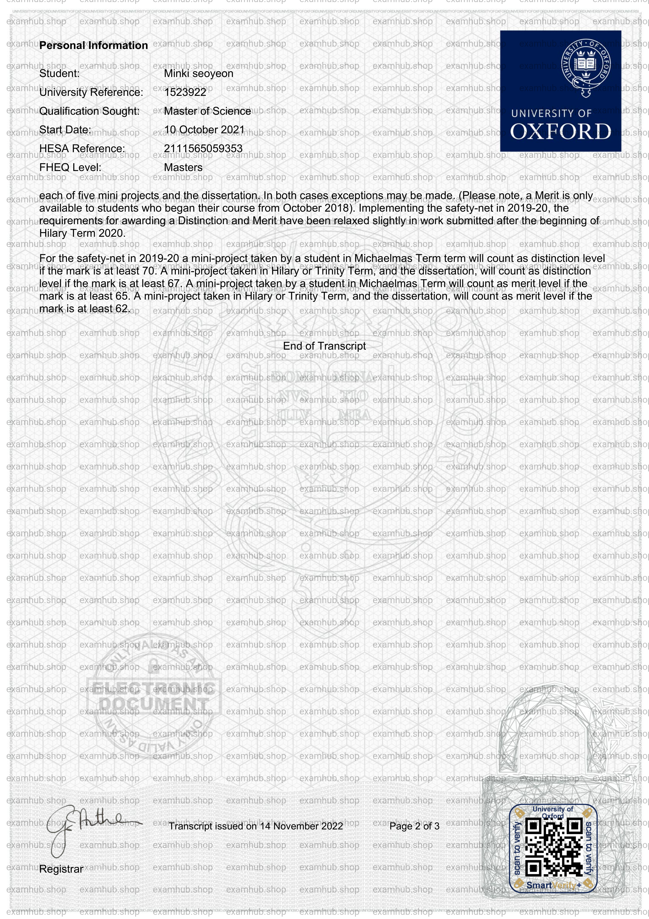 Oxford Document Image 1