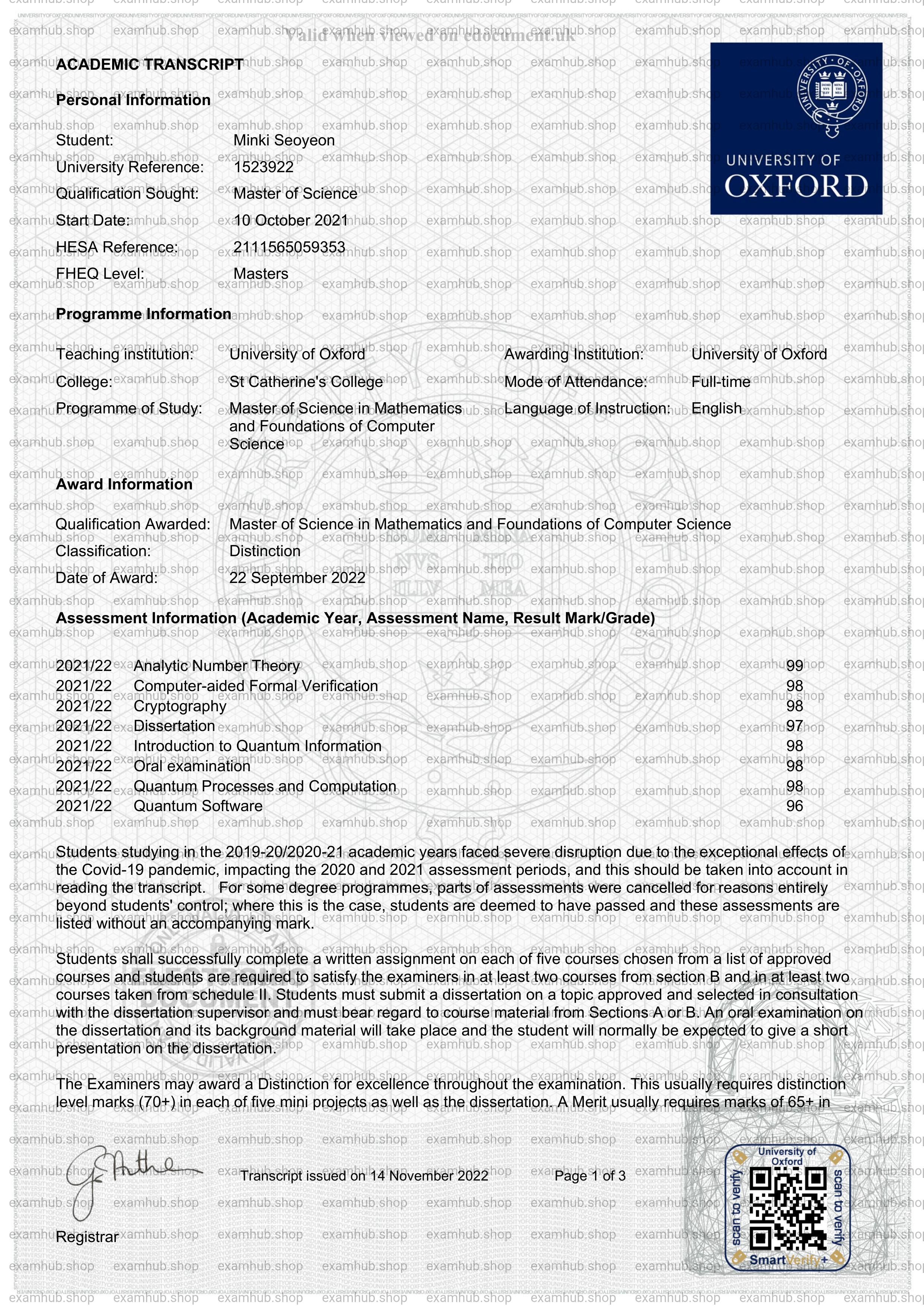 Oxford Document Image 2